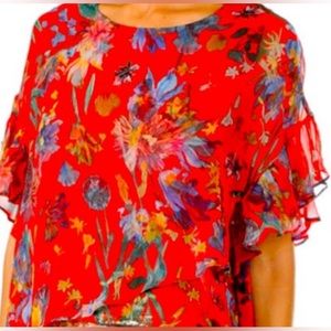 IRO silk floral blouse